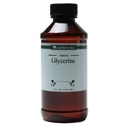 Natural Vegatable Glycerine,Food Grade, 4oz. .