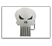 Search : The Punisher Silver Metal Skull Belt Buckle