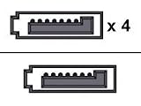 HP Serial ATA / SAS cable ( 389653-B21 )