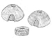Terrain: 15mm Colonial - Mud Hut w/Well (sudan)