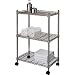 Tools & Hardware : Jumbo Storage Cart, 3 Tier Chrome