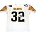 Franco Harris Pittsburgh Steelers NFL Hand Signed Authentic Style White Jersey