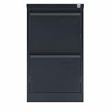 Bisley Hängeregistraturschrank Light 2 Schübe 1-bahnig schwarz