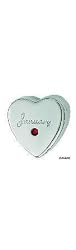 Ganz Birthstone Heart Boxes