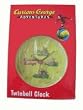 Curious George clock - Adventure Twin Bell Alarm Clock