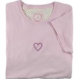 Life is Good Women's Creamy Tee with Heart Print