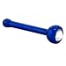 Grade 23 Titanium Dark Blue Crystalline Gem Nose Bone