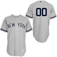 MLB Men's New York Yankees Authentic Jersey Personalized (Road Gray, 48/X-Large)