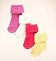 4 Pairs of Cotton Rich Assorted Socks