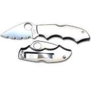 Spyderco-Navigator 2 Stainless Steel Spyderedge
