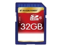 シリコンパワー SDHCメモリーカード 32GB (Class10) 永久保証 SP032GBSDH010V10