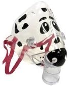 Medquip Airial Spotz® the Dog Mask Pediatric Aerosol Mask, Latex Free(3-Pack)