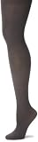 Steve Madden Legwear Women's Fashion Color Footed Tight,Dark Grey,Small/Medium