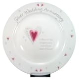 Review WDPG  / Silver Anniversary Plate - Personalised