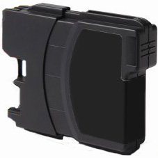 Brother LC61BK Ink Cartridge (LC-61BK,LC-61-BK) - Compatible, Black, High Yield
