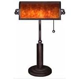 4D Concepts Franklin Mica Bankers Lamp by 4D Concepts