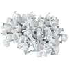 Tl25 Telephone Cable Clips White 50 Pieces Blister