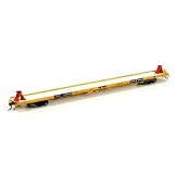 Athearn HO F89-F Flat, KTTX/Yellow #910640 ATHG29518