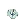 CRL 1/4"-20 Zink Tee Nut for 3/4" Standoffs