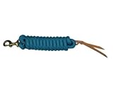 Cowboy Braided Lead Rope 5/8x10ft Turquoise
