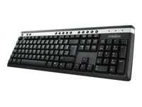Perixx PeriBoard-205A Multimedia Tastatur (USB, PS2) schwarz Preisvergleich