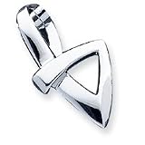 Sterling Silver Fits up to 10mm Cubetto Fancy Cubetto Slide