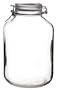 Bormioli Rocco Fido Storage Jar - Wire Bail - 5 L - 6 pack