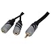 HQ 0.25M 3.5MM STEREO SPLITTER CABLE