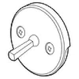 MOEN 90462NL Trip Lever Face Plate Kit with Screws, Nickel