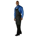 Bib Apron Colour: Black. Pockets & neck adjuster.