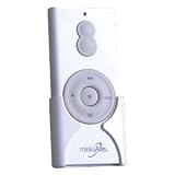 Minka-Aire RC210 Hand Held 3-Speed Fan Forward / Reverse & Up/Down Light Dimmer (with Wall Holster)