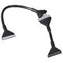 Belkin Dual Drive Round FDD Cable - Black 18 Inch
