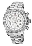 Breitling A1337053-A660-135A Aeromarine White Dial Stainless Steel Men's Automatic Chronograph, Chronometer Watch