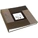 Umbra Natura Fabric 12-by-12-Inch Photo Album, Espresso Image