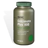GNC CALCIMATE PLUS 800 CALCIUM + VITAMIN D 240 TABLETS (EXP:03/2012)