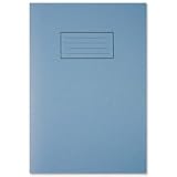 Silvine Exercise Book A4 40leaves 10/Pk - Blue (EX108)