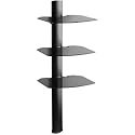 OmniMount TRIA Adjustable 3 Shelf Wall System w/ Cable Management