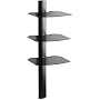 OmniMount TRIA Adjustable 3 Shelf Wall System w/ Cable Management