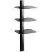 OmniMount TRIA Adjustable 3 Shelf Wall System w/ Cable Management