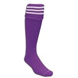 Sporting Goods : Three-Stripe Socks (Royal/Yellow)