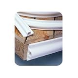 Taylor Made Heavy Duty Rubber Dock Extrusion 96018 3-1/2 inch x 6 feet