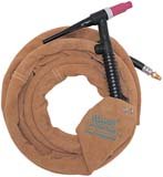 Leather Cable Cover - 22' - Snap Closure - Tan - 4 W X 22 L