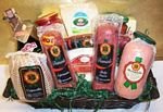 Italian Salami Antipasto and Gourmet Treats Basket
