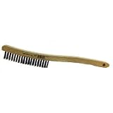 Forney 70504 13-3/4 Long WoodHandle Carbon Steel Wire Scratch Brush
