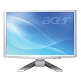 Acer P223wwd 22 Widescreen LCD Monitor - 5ms, 1680x1050 (Wsxga+), 2500:1 Acm, Vga, DVI with Hdcp, Silver/white