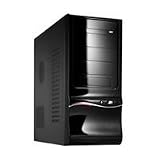 Casecom KJ-3310.B PC Gehäuse MidiTower 4 x 5.25 Schwarz