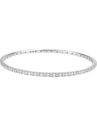 Sterling Silver Bangle by US Gems