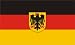 FEDERAL REPUBLIC GERMAN FEDERAL AUTHORITIES EAGLE FLAG
