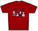 WEEZER - The Gang - Red Cartoon T-shirt