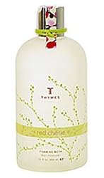 The Thymes Red Cherie Liquid Foaming Bath - 12 oz